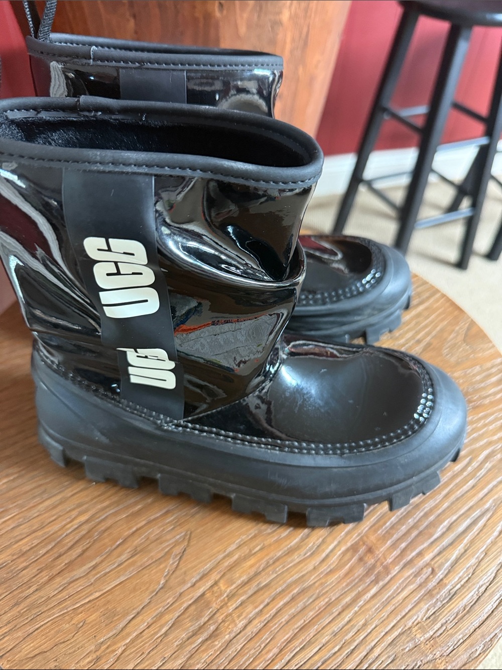 UGG Kids' Classic Brellah Mini Boot, Black